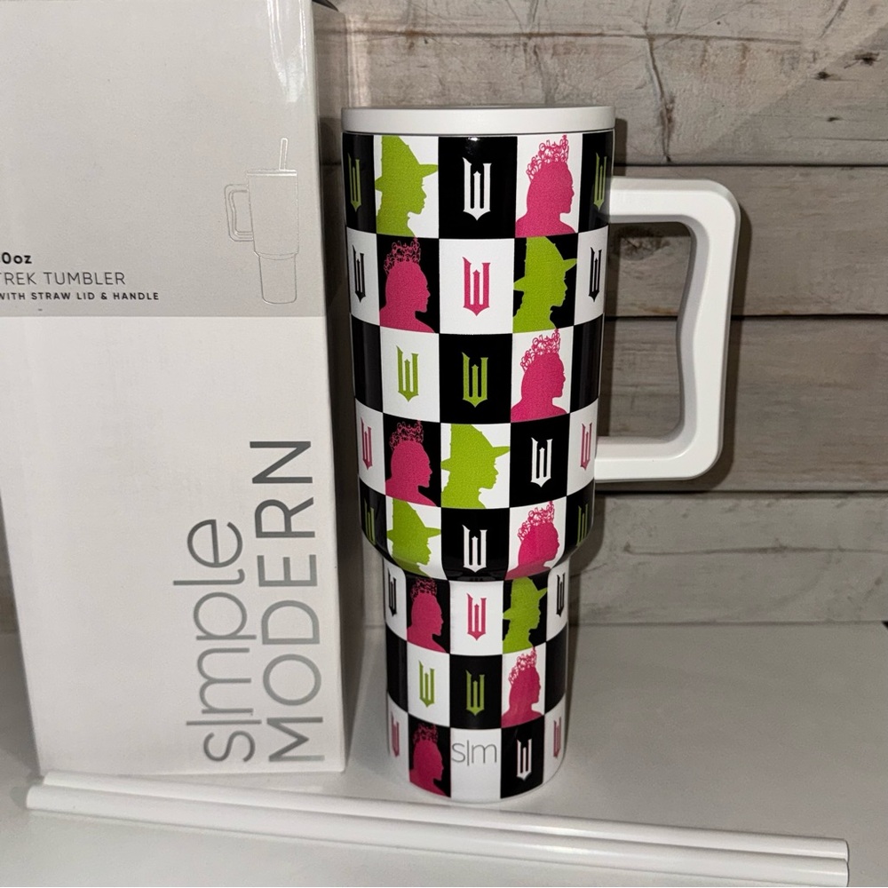 Simple Modern 40oz Trek Tumbler - White Wicked - NWT, Limited Release